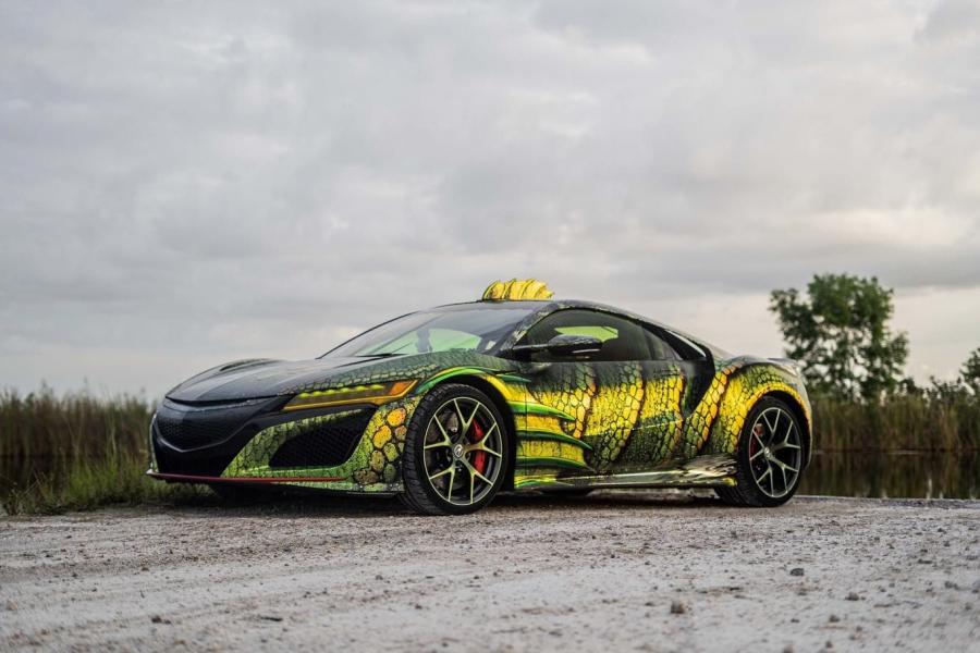  Acura NSX by MetroWrapz 2019 года  (фото 12 из 15)